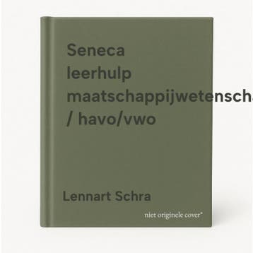 Seneca leerhulp maatschappijwetenschappen / havo/vwo, Boeken, Verzenden, Zo goed als nieuw, Lennart Schra