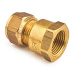 Kuterlite knelkoppeling 3/8 binnendraad x Ø12 schroefbus, Verzenden, Nieuw