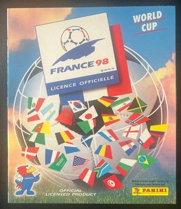 Panini WC France 98 - 1 Empty Album - Mint (M), Nieuw