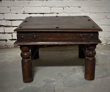 Middentafel - Bijzettafel - Teakhout - Koffietafel vintage