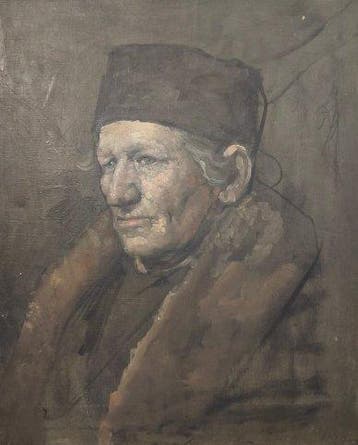 Charles F.Vuillermet (1849-1918), Kring van - Portrait of an