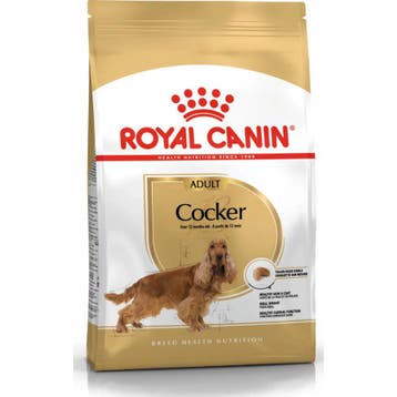 4x Royal Canin Hondenvoer Droog Cocker Adult 3 kg, Verzenden, Hond