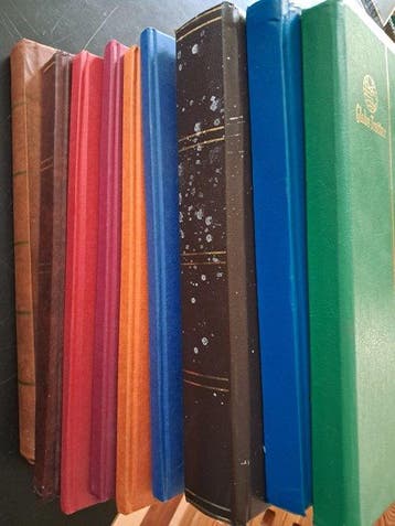 De hele wereld 1950/2010 - 9 Insteekboeken voor onderzoekers, Gestempeld