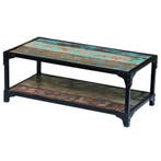 vidaXL Salontafel massief gerecycled hout, Verzenden, Nieuw, 50 tot 100 cm, Minder dan 50 cm