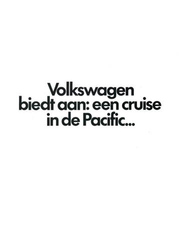 1988 VOLKSWAGEN JETTA PACIFIC BROCHURE NEDERLANDS, Nieuw, Volkswagen, Author