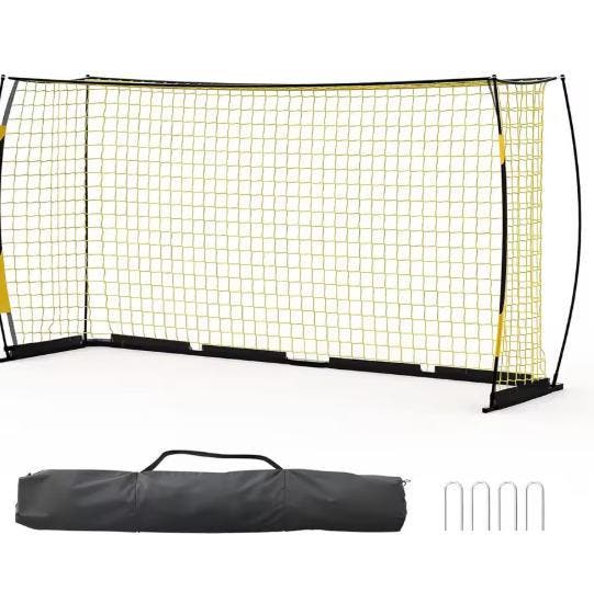 Voetbaldoel 366 cm – Draagbaar Goal met Metalen Frame, Sport en Fitness, Voetbal, Nieuw, Verzenden