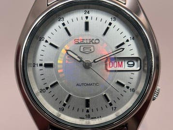 Seiko - Seiko 5 Automatic Day-Date - Zonder minimumprijs -