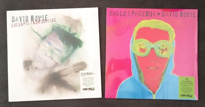 David Bowie - Hallo Spaceboy/ Excerpts from outside (2, Cd's en Dvd's, Vinyl Singles