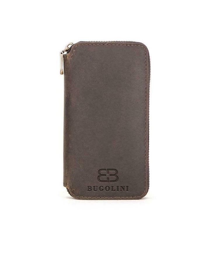 BUGOLINI ANTIQUS2 - Lederen Horloge Houder - voor 2 Horloges, Sieraden, Tassen en Uiterlijk, Horloges | Antiek, Polshorloge, 1960 of later
