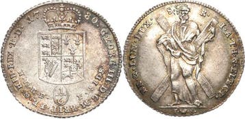 1/6 taler, daalder 1780, Braunschweig-calenberg-hannover..., Verzenden