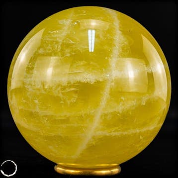 Citrienbol van eerste kwaliteit Crystal- 1330.92 g