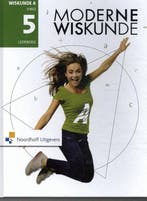 Moderne Wiskunde vwo 5 wiskunde A leerboek 9789001861810, Boeken, Zo goed als nieuw