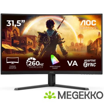 AOC G4 C32G42ZE 31.5  Curved Full HD 260Hz VA Monitor, Verzenden, Nieuw, AOC