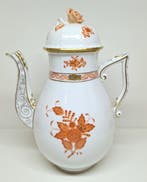 Herend - Koffiepot - 6111/2 | AOG 4 - Porselein - Koffiepot, Antiek en Kunst