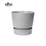 Green Bubble - Pot Elho Greenville grijs - D18 x H17 - Ø, Tuin en Terras, Bloembakken en Plantenbakken, Ophalen of Verzenden, Nieuw