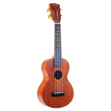 Mahalo MJ2TBR Java Series Concert Ukulele Transparant Bruin, Ophalen of Verzenden, Nieuw