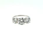 Zonder minimumprijs - Ring - 14 karaat Witgoud - 2.00ct. tw., Nieuw