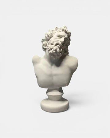 Figuur - Statuetta Laoconte mitologia grego romana handmade, Antiek en Kunst, Antiek | Keramiek en Aardewerk