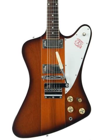 Gibson Custom Firebird III Vintage Sunburst 1964 Reissue..., Ophalen of Verzenden, Zo goed als nieuw, Solid body, Gibson
