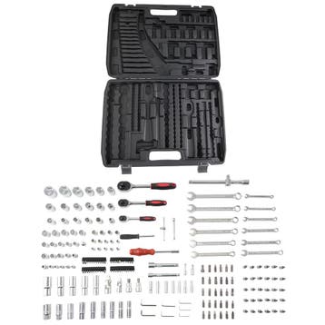 216 Stuk Quick Release Ratchet Socket Set 1/4 3/8 1/2 Case, Verzenden, Nieuw