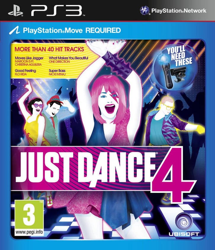 Playstation 3 Just Dance 4, Spelcomputers en Games, Games | Sony PlayStation 3, Zo goed als nieuw, Verzenden