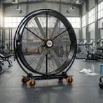 200cm 99.000 m3/h Vloerventilator Swingfunctie Fan Waaier, Doe-het-zelf en Verbouw, Verzenden, Nieuw, Ventilator