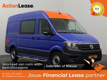 Volkswagen Crafter Bestelbus L2 H2 2019 Diesel, Auto's, Volkswagen, Blauw, Nieuw, Dealer onderhouden, Te koop