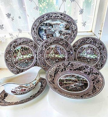 Johnson Bros. - Tafelservies (6) - Aardewerk