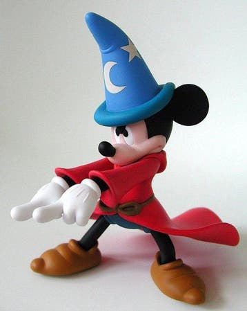Disney - Speelgoed standbeeld Disney Sorcerer Mickey Figure, Nieuw