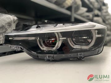 BMW F30 F31 BLACK VOLL LED KOPLAMP L KPL 7492615, Auto-onderdelen, Verlichting, Verzenden, Gebruikt, BMW