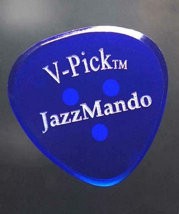 V-Picks Jazz Mandoline plectrum blauw 1.50 mm, Ophalen of Verzenden, Nieuw