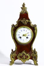 Pendule Rococo Hout, Brons - 1850-1900