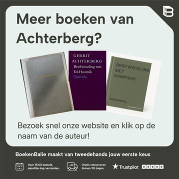 Briefwisseling met zijn uitgevers Bert Bakker, A.A. Balkema,, Verzenden, Gelezen, Achterberg