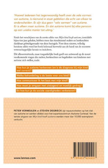 Mijn kind heeft autisme 9789401424417 Steven Degrieck, Boeken, Verzenden, Gelezen, Steven Degrieck