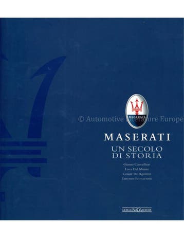 MASERATI, UN SECOLO, DI STORIA, Boeken, Nieuw, Author