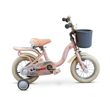 Zonix Meisjesfiets 12 Inch Licht Pastelroze Kinderfiets Met, Fietsen en Brommers, Ophalen of Verzenden, Nieuw, Zonix