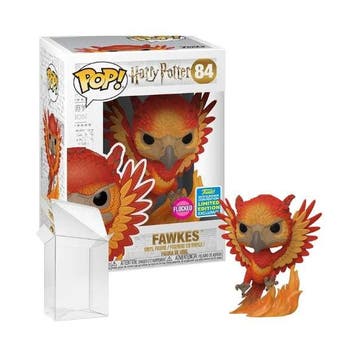 Funko Pop Harry Potter Fawkes Flocked [Summer Convention] 84, Verzenden, Nieuw