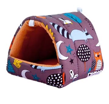 Pluche Hamster Huis – Warm Slaapnest voor Knaagdieren, Verzenden, Nieuw