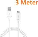 Micro USB Oplaadkabel – Geschikt voor Samsung, Huawei,, Ophalen of Verzenden, Nieuw