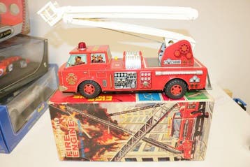 SH TAIYO - Modelauto - SH TAIYO SH TOYS Fire Engine JAPAN