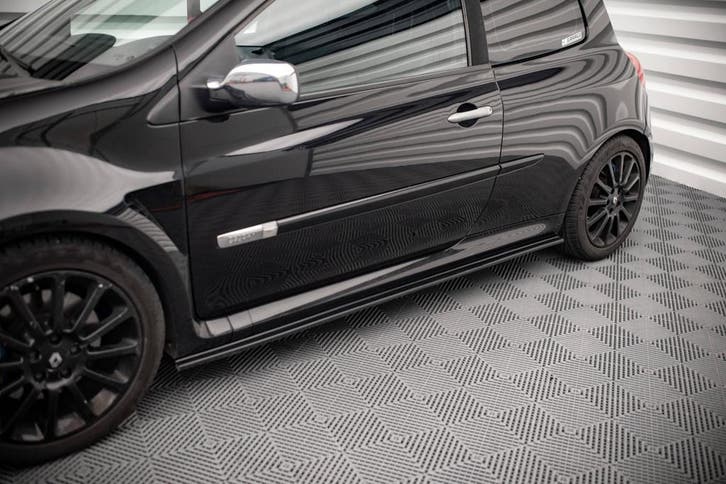 Side Skirts Diffusers RENAULT CLIO MK3 RS, Auto-onderdelen, Carrosserie en Plaatwerk, Nieuw, Verzenden