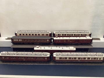 Trix H0 - 23426/543392/43390 - Modeltrein personenwagen (7), Hobby en Vrije tijd, Modeltreinen | H0, Nieuw