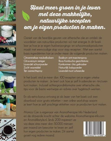 Groen leven met aromatherapie 9789082572506 Monica Can, Boeken, Verzenden, Gelezen, Monica Can