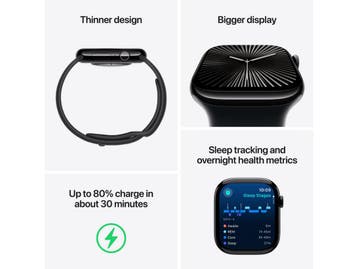 Apple Watch Series 10 Smartwatch Goud, Verzenden, Zo goed als nieuw, Apple