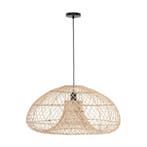 *WOONWINKEL* Must Living Salada Rieten Hanglamp Naturel Medi, Verzenden, Nieuw