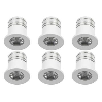 LED Veranda Spot Verlichting 6 Pack - Velvalux - 3W -, Ophalen of Verzenden, Nieuw, Overige fittingen, Plafondspot of Wandspot
