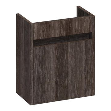 Fonteinkast NEXXT Legno Antracite Linksdraaiend, Huis en Inrichting, Badkamer | Badkamermeubels, Ophalen of Verzenden, Nieuw