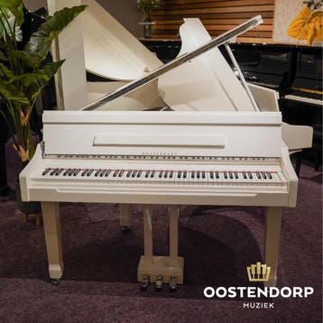 Oostendorp Digital Classic Mini Grand Deluxe IV PWH chroom, Nieuw, Wit, Vleugel