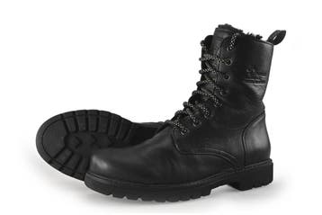 Panama Jack Veterboots in maat 39 Zwart, Verzenden, Zwart, Overige typen, Zo goed als nieuw