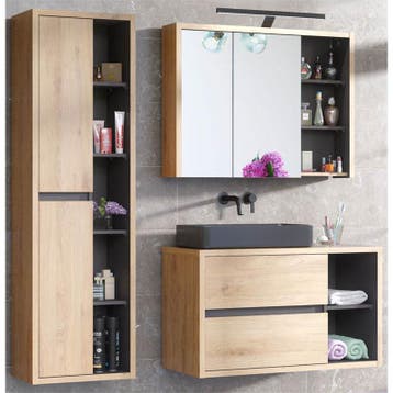Badkamermeubel Riva 100CM (Badkamermeubels), Ophalen of Verzenden, Nieuw